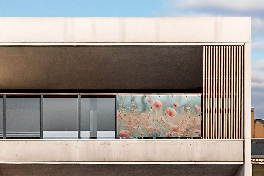 MuchoWow Balkonsichtschutz Blumen - Natur - günstig online kaufen