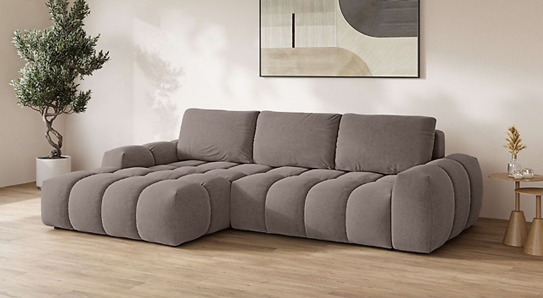INOSIGN Ecksofa »AZITA klein optionale Schlafsofa mit Bettkasten, B/T/H: 27 günstig online kaufen