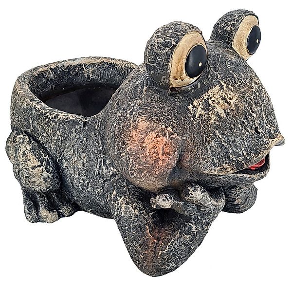 abc HOME Blumentopf Pflanzentopf Frosch, Steinoptik, günstig online kaufen