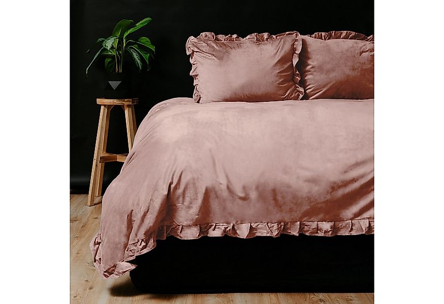 Sitheim-Europe Bettwäsche Bettwäsche Samt Rüschen Bettbezug & Kissenbezüge, günstig online kaufen