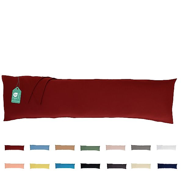 livessa Seitenschläferkissen mit bezug 40x145 cm günstig online kaufen