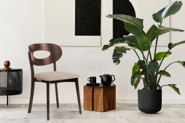 KONSIMO® 4-Fußstuhl TANER Holzstühle Esstischstuhl Polsterstühle günstig online kaufen