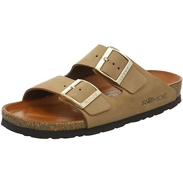 Rohde  Clogs Pantoletten Pantolette Leder 5650-14-90 günstig online kaufen