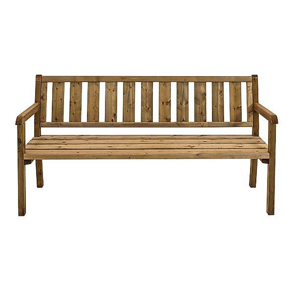 Axi Gartenbank Charlotte 3-Sitzer Holz Braun 170 cm günstig online kaufen