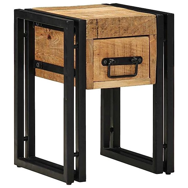 vidaXL Beistelltisch 30 x 30 x 40 cm Massives Mango Holz und Metall 4016715 günstig online kaufen