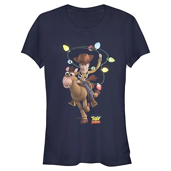 Pixar - Toy Story - Gruppe Holiday Lasso - Weihnachten - Frauen T-Shirt günstig online kaufen
