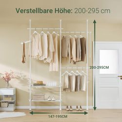 SoBuy Kleiderständer FRG34, Garderobenständer mit 3 günstig online kaufen