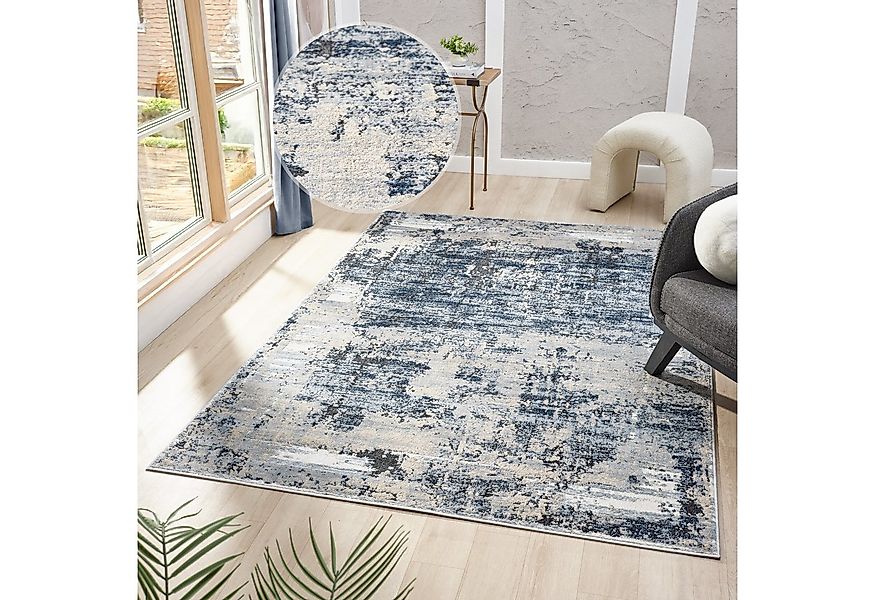 OTTO home Teppich Hamsa, rechteckig, Höhe: 9 mm, dezenter Glanz, Schrumpf-G günstig online kaufen