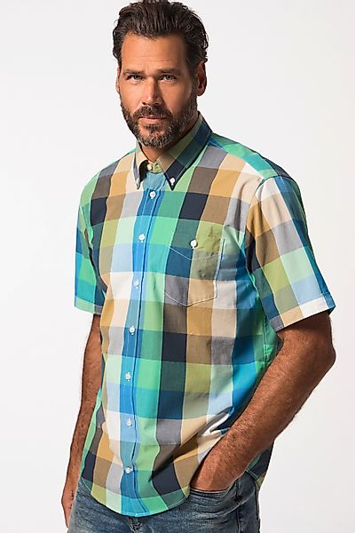 JP1880 Kurzarmhemd Karohemd Halbarm Buttondown-Kragen Modern günstig online kaufen