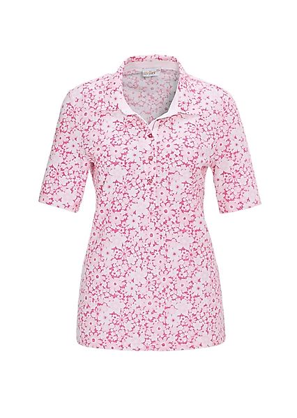 GOLDNER Poloshirt "Pikee-Druckpoloshirt" Ohne günstig online kaufen