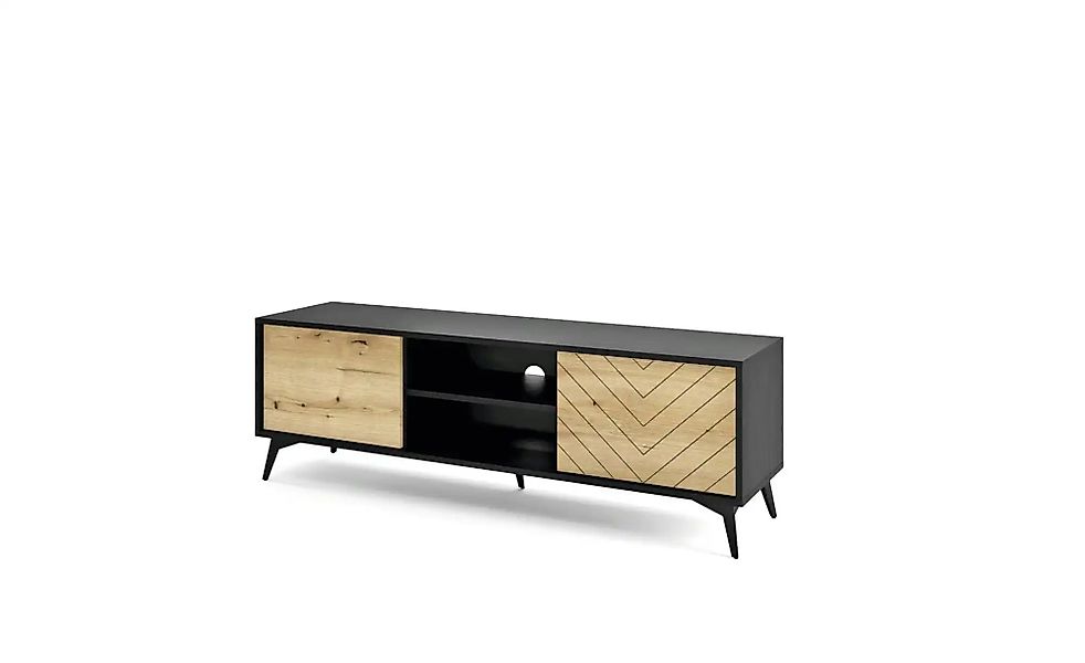 Lowboard  Diamond ¦ schwarz ¦ Maße (cm): B: 154 H: 50 Kommoden & Sideboards günstig online kaufen