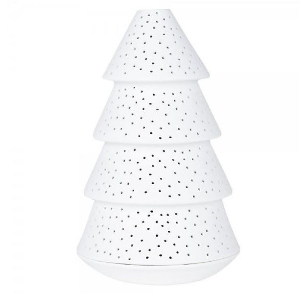 Räder Windlicht Design Kerzenhalter Tannenlicht Weiß (21,5cm) günstig online kaufen