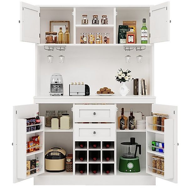 MODFU Hochschrank Multifunktionales,Sideboard (Hochschrank Küchenbuffet mit günstig online kaufen