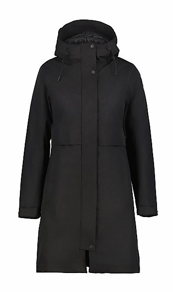 Icepeak Steppmantel "D FUKTIONSPARKA 2IN1 AGRIGA", mit Markenlederpatch am günstig online kaufen