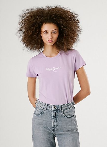 Pepe Jeans T-Shirt NEW VIRGINIA mit Markenprint günstig online kaufen