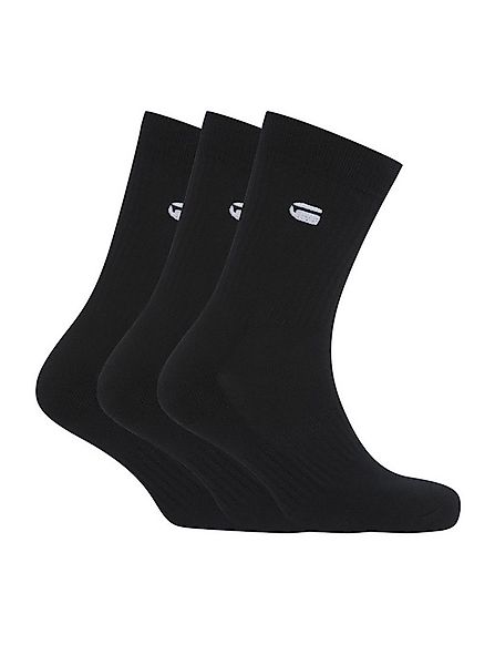 G-STAR Socken CLAY, 3 PACK SPORTS SOCKS (Packung, 3-Paar) unifarben, mit La günstig online kaufen