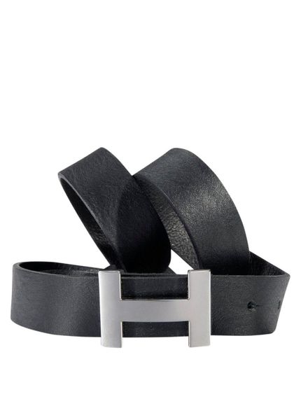 Silbergift Koppelgürtel mit dekorativer, grafischer Schließe günstig online kaufen