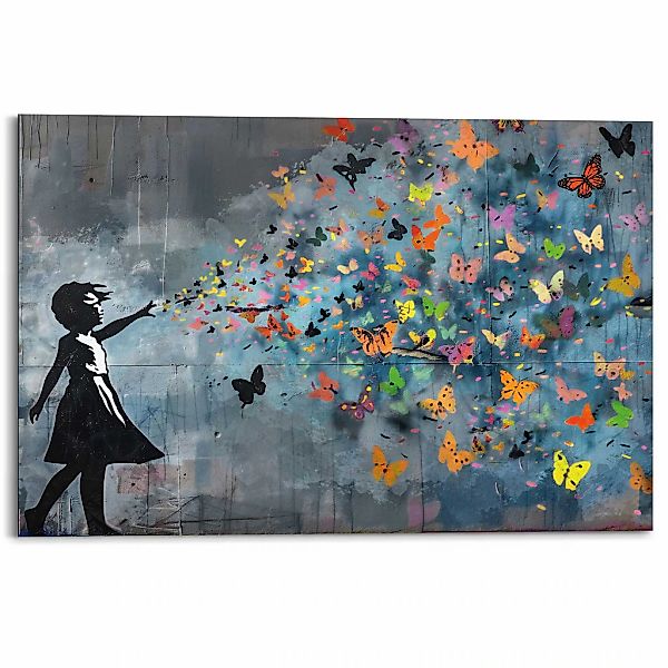 Reinders Deco-Panel "Mädchen im Stil von Banksy" günstig online kaufen