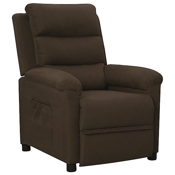 vidaXL Sessel Relaxsessel Dunkelbraun Stoff (1-St) günstig online kaufen