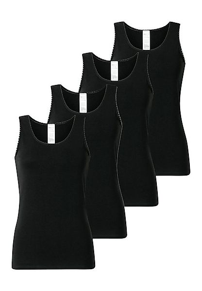 Schiesser Unterhemd 4er Pack 95/5 Modern Cotton (Spar-Set) Unterhemd / Top günstig online kaufen