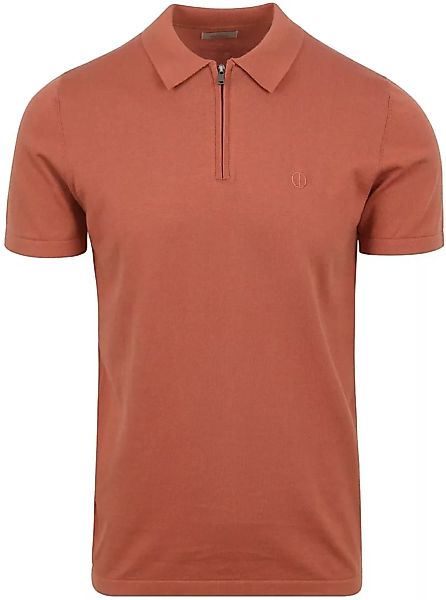 Dstrezzed Poloshirt Dorian Rust - Größe S günstig online kaufen