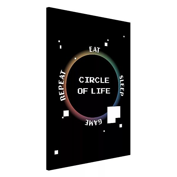 Magnettafel Classical Video Game Circle Of Life günstig online kaufen