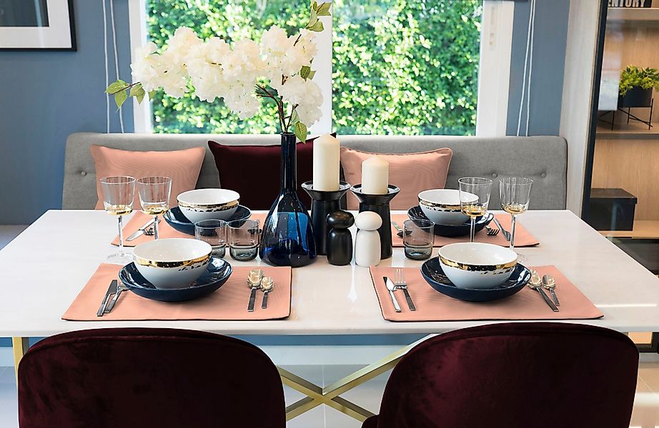 Adam Platzset Uni Collection, (2-St), GOTS günstig online kaufen