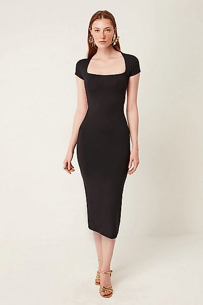 No Matter What Minikleid Midi-langes Kleid mit eckigem Ausschnitt günstig online kaufen