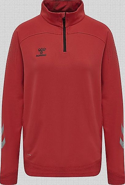 hummel Sweatshirt hmlLEAD WOMAN HALF ZIP TRUE RED günstig online kaufen