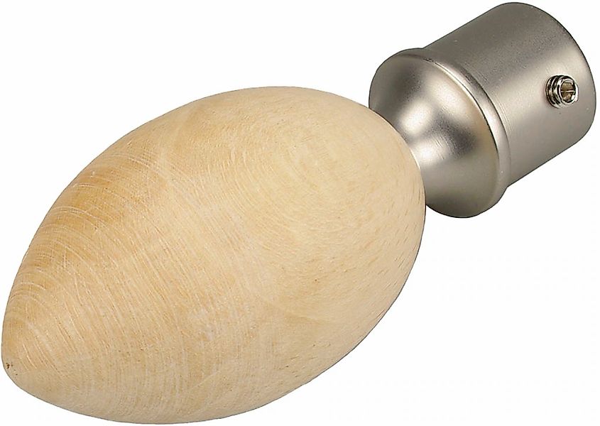 Liedeco Gardinenstangen-Endstück "Egg" für Gardinenstangen Ø 16 mm günstig online kaufen