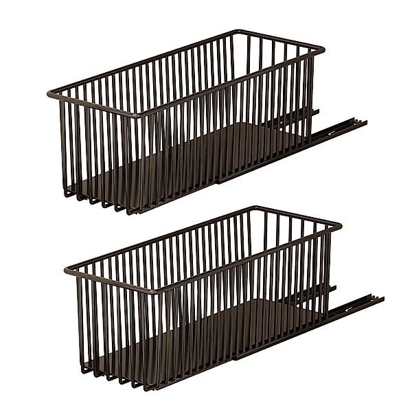 GarveeMore Küchenorganizer-Set 2PCS Ausziehbarer Schrank-Organisator Hochbe günstig online kaufen