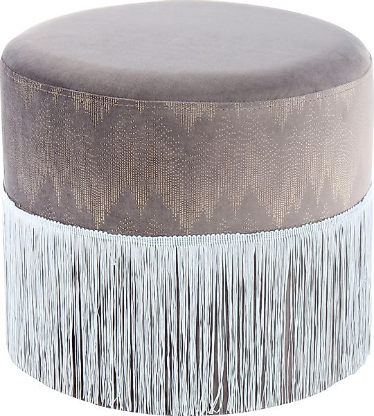 Kayoom Sitzhocker »Hocker Cleopatra 825, mit samtigem Bezug«, (1 St.), verz günstig online kaufen