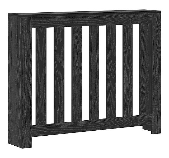 vidaXL Heizkörper-Wäschetrockner Heizkörperabdeckung Schwarz Eichen-Optik 1 günstig online kaufen