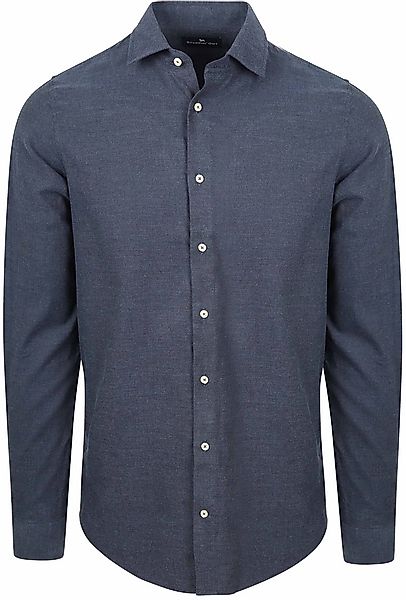 Suitable Hemd Flanel Dunkelblau - Größe L günstig online kaufen