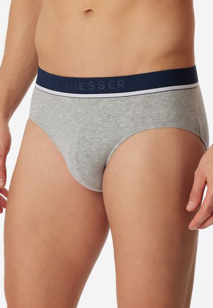 Schiesser Rioslip "95/5" 3er-Pack, mit sportlichem Webgummibund mit kontras günstig online kaufen