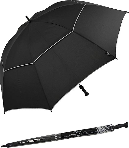 Impliva Stockregenschirm Falcone® XXL 140cm Riesen-Golfschirm günstig online kaufen