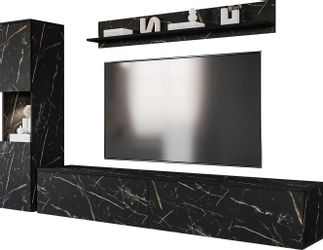 INOSIGN Wohnwand PARIS, Vitrine Türanschlag links/rechts günstig online kaufen