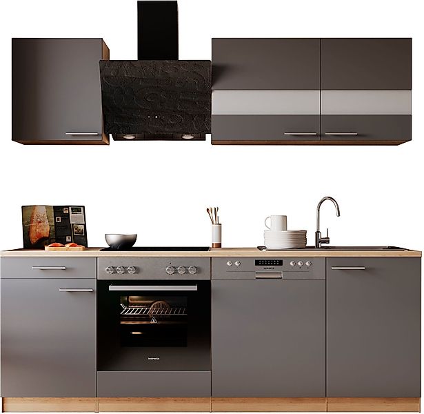 RESPEKTA Küche "Merle" Breite 220 cm, mit Soft-Close, in exklusiver Konfigu günstig online kaufen