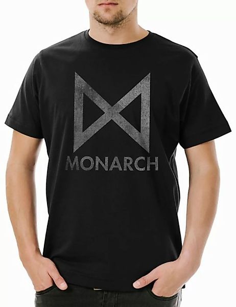 Urban Backwoods Print-Shirt Monarch Logo Herren T-Shirt Symbol Sign Logo Ze günstig online kaufen