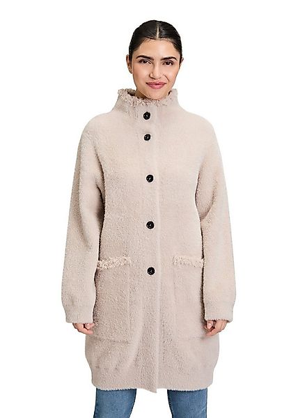 Amber & June Strickjacke Damen mit aufgesetzter Brusttasche (1-tlg) günstig online kaufen