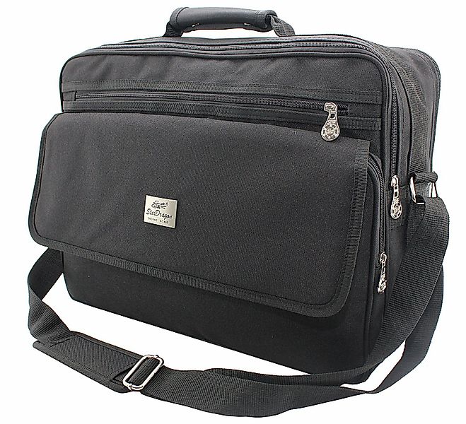 SHG Messenger Bag Arbeitstasche Umhängetasche Flugbegleiter günstig online kaufen