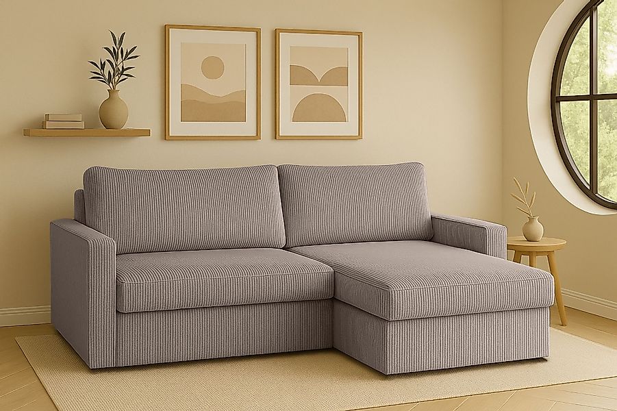 Kaiser Möbel Ecksofa mit Schlaffunktion und günstig online kaufen