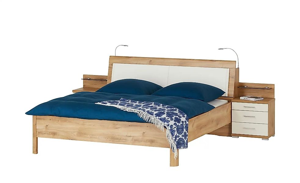 uno Bettanlage  Keva ¦ holzfarben ¦ Maße (cm): B: 271 H: 103 Betten > Komfo günstig online kaufen