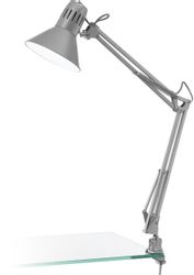 EGLO Tischleuchte FIRMO Klemmlampe, exkl. Leuchtmittel günstig online kaufen