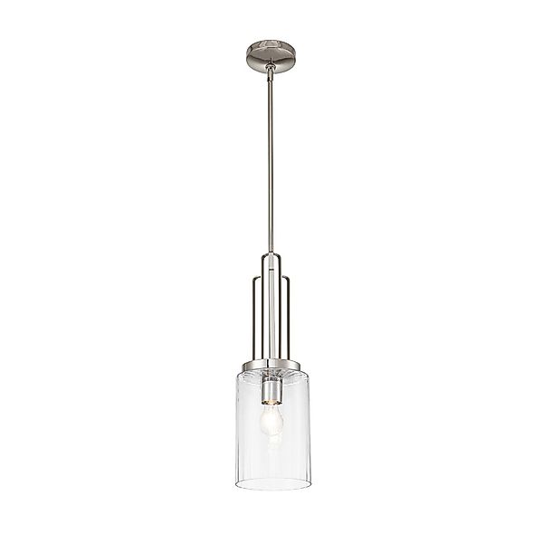 Licht-Erlebnisse Pendelleuchte CLAVA, ohne Leuchtmittel, Glas günstig online kaufen