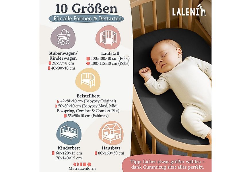 Laleni Spannbettlaken Atmungsaktives weiches und wärmendes Spannbettlaken, günstig online kaufen