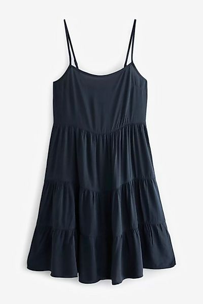 Next Sommerkleid Gestuftes Minikleid mit Spaghettiträgern (1-tlg) günstig online kaufen