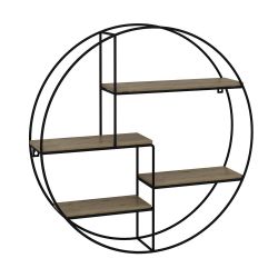 Vicco Bücherregal Fyrk, Eiche/Schwarz, 55 x günstig online kaufen
