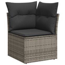 vidaXL Gartenlounge-Set 5-tlg. Garten-Sofagarnitur mit Kissen günstig online kaufen