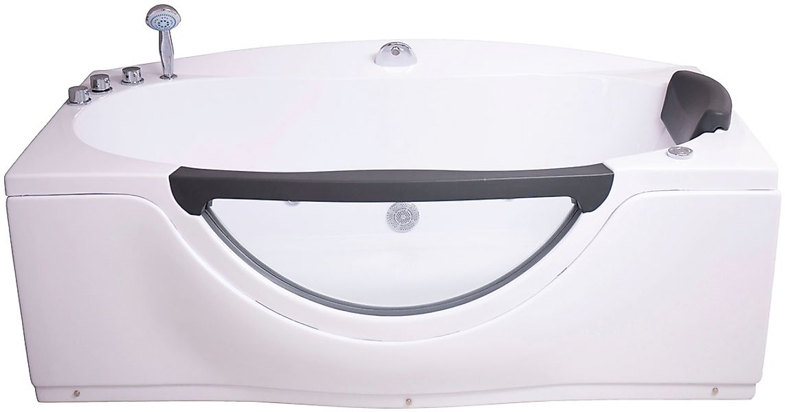 Sanotechnik Whirlpool-Badewanne »NASSAU PLUS«, (4 tlg.), 170/90/68 cm, Whir günstig online kaufen